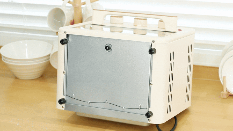 리큅 미니 가정용 소형 에어프라이어 오븐 12L LAF-MO1208